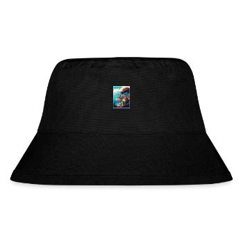 Antalya Decoration Turkey Vintage Travel Poster - Stanley/Stella Recycled Bucket Hat - black - Front