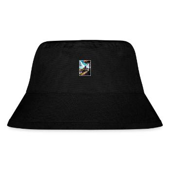 Trier Germany Vintage Travel Poster WPA Souvenir - Stanley/Stella Recycled Bucket Hat - black - Front