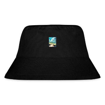 Vandvoort West Decoration Netherlands Souvenir - Stanley/Stella Recycled Bucket Hat - black - Front