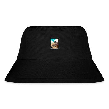 Afyonkarahisar Turkey Giftr Vintage Travel Poster - Stanley/Stella Recycled Bucket Hat - black - Front