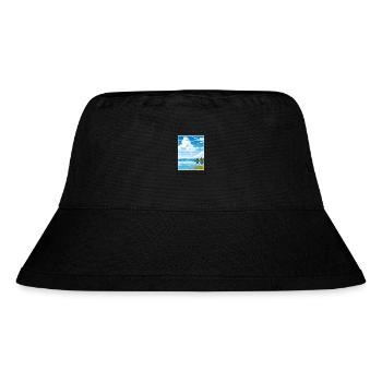 Lake Varese Italy Vintage Travel Poster Souvenir - Stanley/Stella Recycled Bucket Hat - black - Front