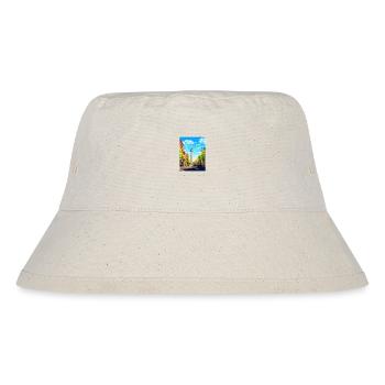 Berlin Deutschland Vintage Reiseposter WPA Souvenir - Stanley/Stella recycelter Bucket Hat - Naturweiß - Vorne