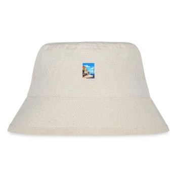 Vila Nova De Gaia Portugal Vintage Travel Poster - Stanley/Stella Recycled Bucket Hat - natural - Front