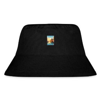 Venice Italy Decoration St Mark S Square Souvenir - Stanley/Stella Recycled Bucket Hat - black - Front