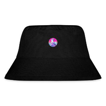 Pigeon Watercolor Cartoon Kawaii Pet Animal Colorf - Stanley/Stella Recycled Bucket Hat - black - Front