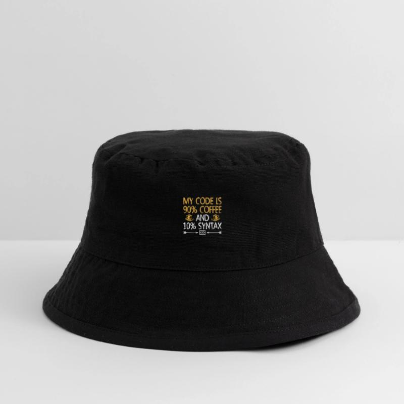 Kaffee-Codierung Programmierer Programmierer Entwickler Nerd Coff Stanley/Stella recycelter Bucket Hat