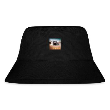 Arabische Geschenkidee - Stanley/Stella recycelter Bucket Hat - Schwarz - Vorne