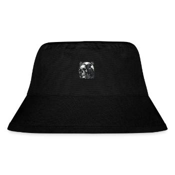 Wache des Mondraben - Stanley/Stella recycelter Bucket Hat - Schwarz - Vorne