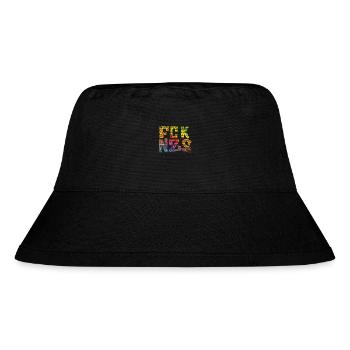 FCK NZS - Stanley/Stella Recycled Bucket Hat - black - Front