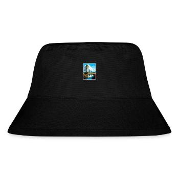 Big Cypress National Preserve Florida Souvenir - Stanley/Stella recycelter Bucket Hat - Schwarz - Vorne