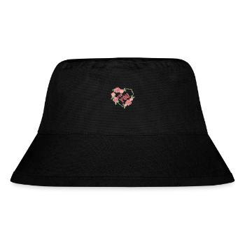 For you - Stanley/Stella recycelter Bucket Hat - Schwarz - Vorne