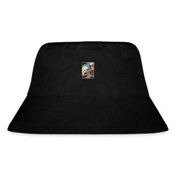 San Francisco California Vintage Travel Poster WPA - Stanley/Stella Recycled Bucket Hat - black - Front