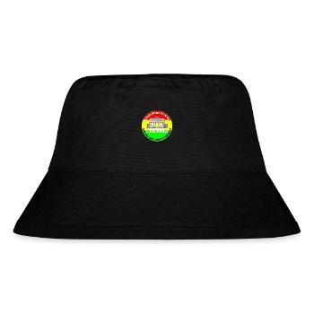 Viele Menschen misstrauen der Politik - Stanley/Stella recycelter Bucket Hat - Schwarz - Vorne