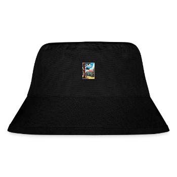 Coconino National Forest Arizona Travel Poster - Stanley/Stella Recycled Bucket Hat - black - Front