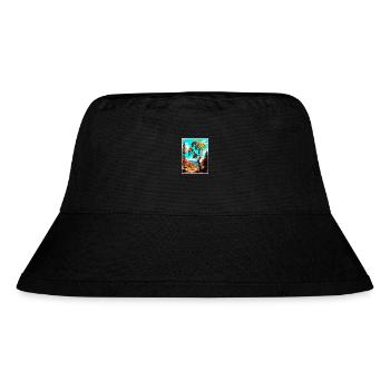 Coconino National Forest Arizona Travel Poster - Stanley/Stella Recycled Bucket Hat - black - Front
