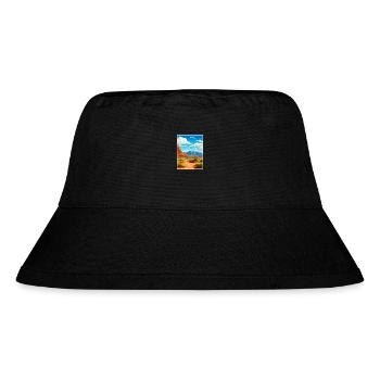 Guadalupe Mountains National Park Travel Poster - Stanley/Stella Recycled Bucket Hat - black - Front
