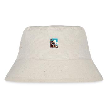 Capitola Beach California Vintage Travel Poster - Stanley/Stella Recycled Bucket Hat - natural - Front