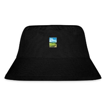 Havelock Nord-Neuseeland Vintage-Reiseposter - Stanley/Stella recycelter Bucket Hat - Schwarz - Vorne