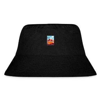 Uluṟu Kata Tjuṯa National Park Travel Poster - Stanley/Stella Recycled Bucket Hat - black - Front