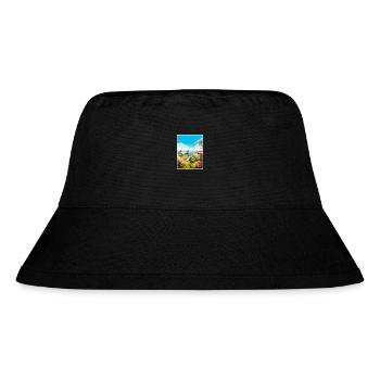 Guadalajara Decoration Vintage Travel Poster WPA - Stanley/Stella Recycled Bucket Hat - black - Front