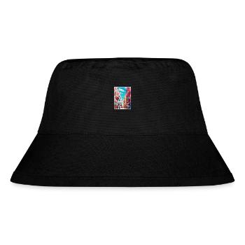 Buenos Aires Argentinien Vintage Reiseposter WPA - Stanley/Stella recycelter Bucket Hat - Schwarz - Vorne