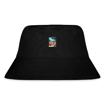 Guadalajara Decoration Vintage Travel Poster WPA - Stanley/Stella Recycled Bucket Hat - black - Front