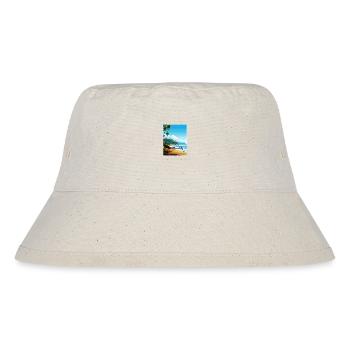 Corcovado Nationalpark Costa Rica Reiseposter - Stanley/Stella recycelter Bucket Hat - Naturweiß - Vorne