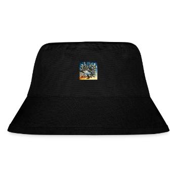 DimensionMix - Stanley/Stella recycelter Bucket Hat - Schwarz - Vorne