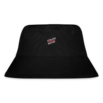 Proud Saxon Saxony Homeland Love Identity - Stanley/Stella Recycled Bucket Hat - black - Front