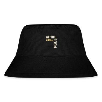 39 Year Anniversary April 1994 Birthday Gift - Stanley/Stella Recycled Bucket Hat - black - Front