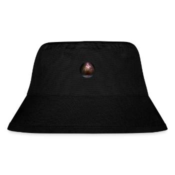 Seele - Kreis alt - Stanley/Stella recycelter Bucket Hat - Schwarz - Vorne