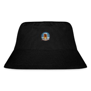 Kühles Blondes - Stanley/Stella recycelter Bucket Hat - Schwarz - Vorne