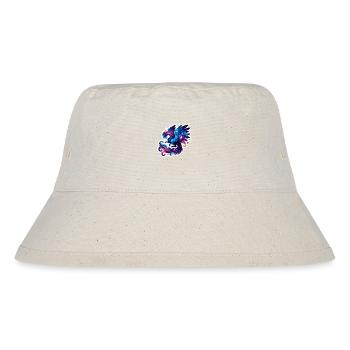 Astrologischer Drache Sternbild Horoskop - Stanley/Stella recycelter Bucket Hat - Naturweiß - Vorne