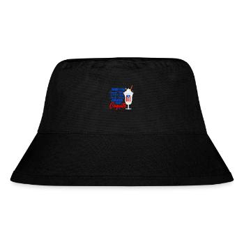 Coquito Recipe Rum Drink Coconut Puerto Rican - Stanley/Stella recycelter Bucket Hat - Schwarz - Vorne