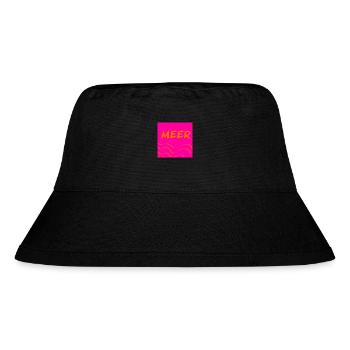 Meer - Stanley/Stella recycelter Bucket Hat - Schwarz - Vorne