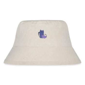 Katzen - Stanley/Stella recycelter Bucket Hat - Naturweiß - Vorne