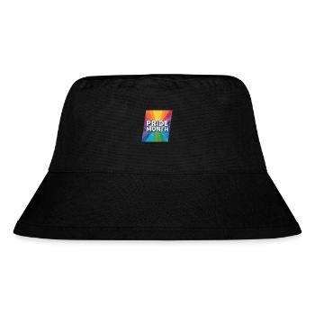LGBTQ Pride Month - Stanley/Stella recycelter Bucket Hat - Schwarz - Vorne