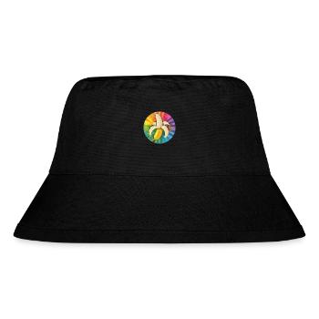 LGBTQ Banana - Stanley/Stella Recycled Bucket Hat - black - Front