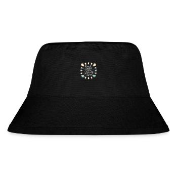 back to school - Stanley/Stella Recycled Bucket Hat - black - Front