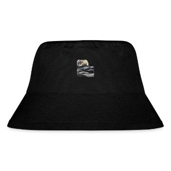 Lunar Magnificence: Ein irdisches Fest - Stanley/Stella recycelter Bucket Hat - Schwarz - Vorne