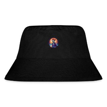 Gruseliges Halloween-party-kostüm Zombie - Stanley/Stella Recycled Bucket Hat - black - Front