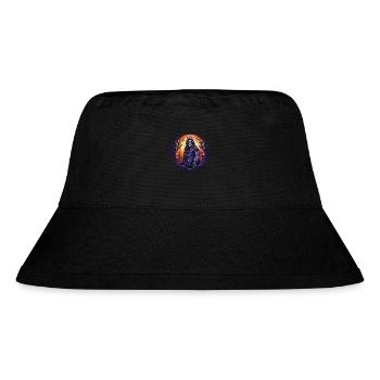Gruseliges Halloween-partykostüm Sensenmann - Stanley/Stella Recycled Bucket Hat - black - Front