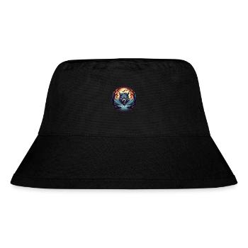 Gruseliges Halloween Party Kostüm Werwolf - Stanley/Stella Recycled Bucket Hat - black - Front