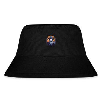 Gruseliges Halloween-partykostüm Hexenmeister - Stanley/Stella Recycled Bucket Hat - black - Front