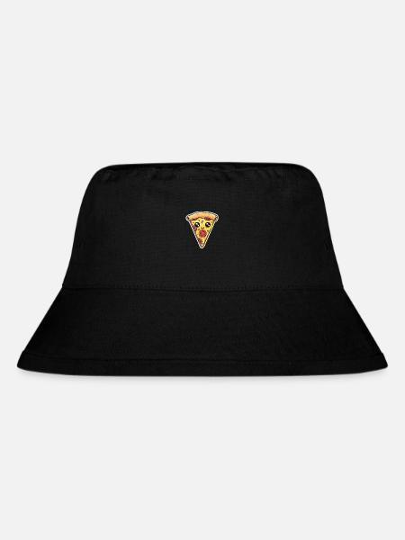 Pizza piece of pizzeria - Stanley/Stella Recycled Bucket Hat - black