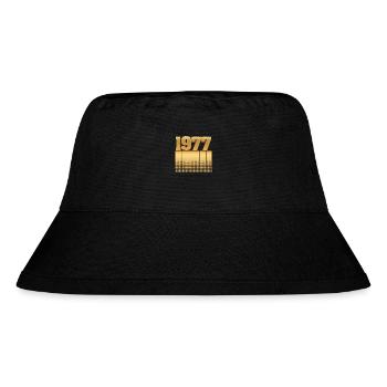 1977 - Stanley/Stella Recycled Bucket Hat - black - Front