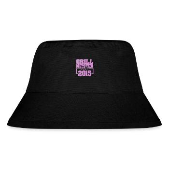 2015 - Stanley/Stella recycelter Bucket Hat - Schwarz - Vorne