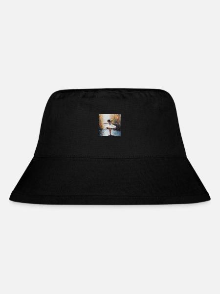 Dancing in the rain - Stanley/Stella Recycled Bucket Hat - black