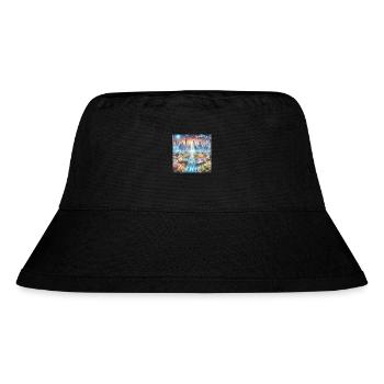 Future Human Progression - Stanley/Stella Recycled Bucket Hat - black - Front