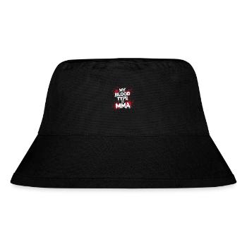 MMA power in everyday life - Stanley/Stella Recycled Bucket Hat - black - Front